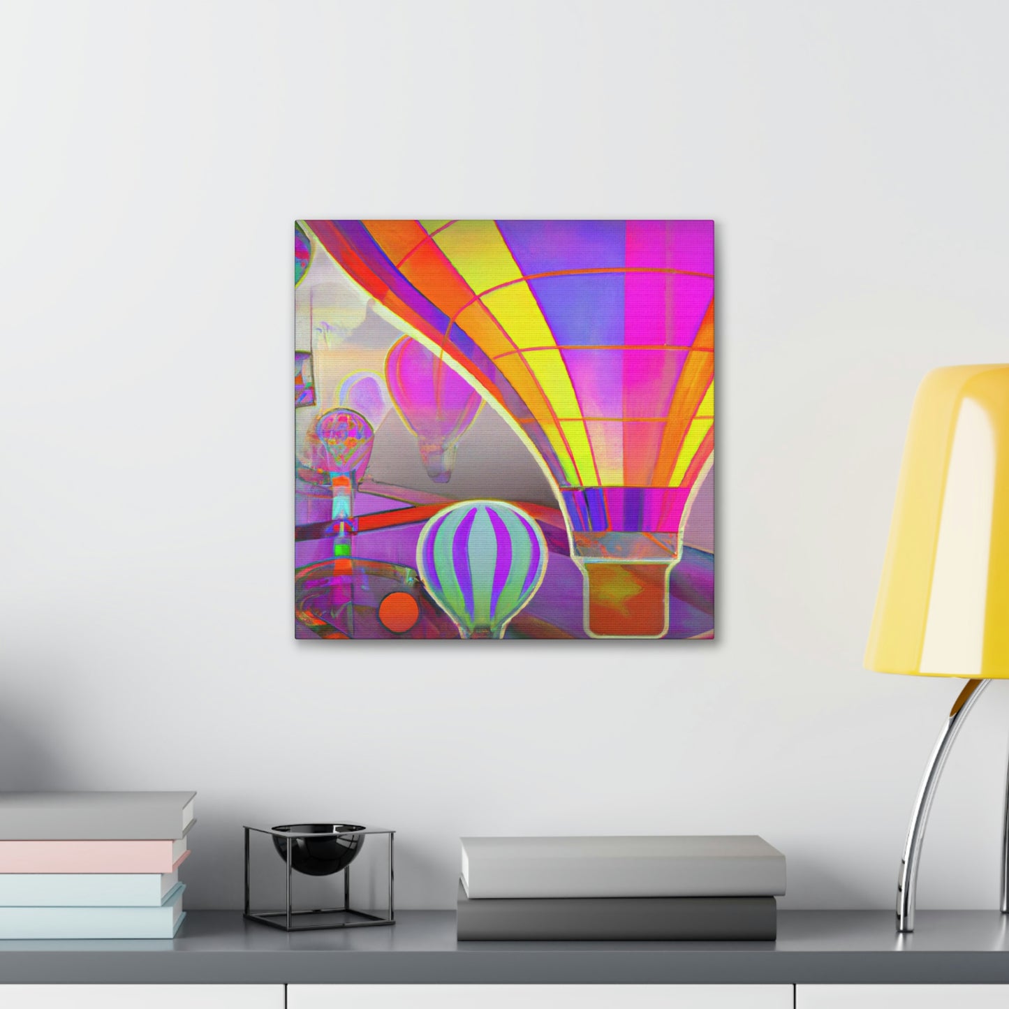 Ascending Air Balloons - Canvas