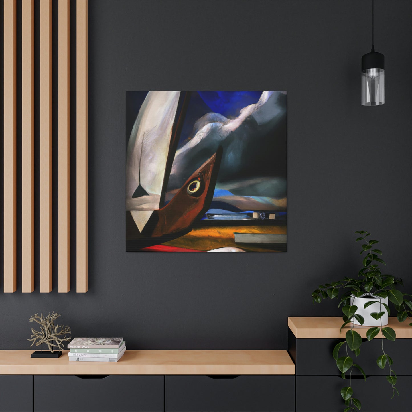 "The Boating Dreamscape" - Canvas