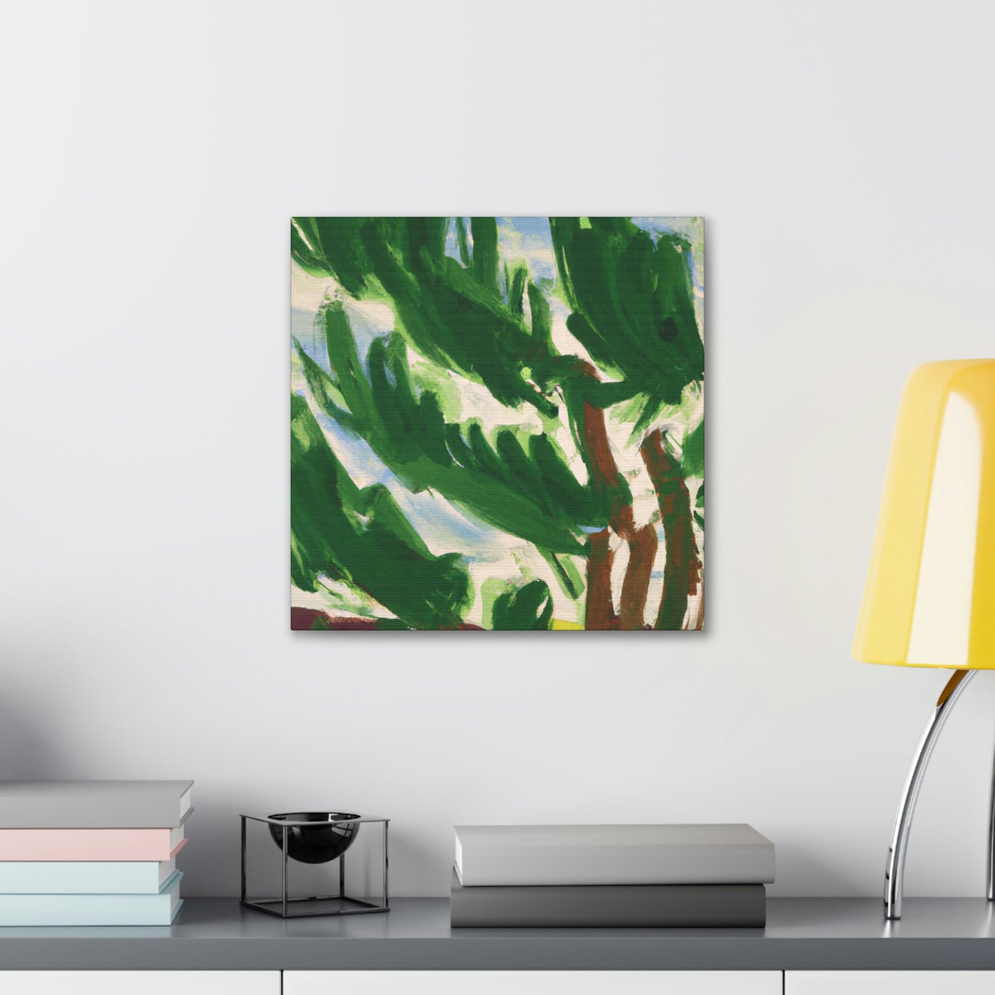 Pines in Expressionism - Canvas