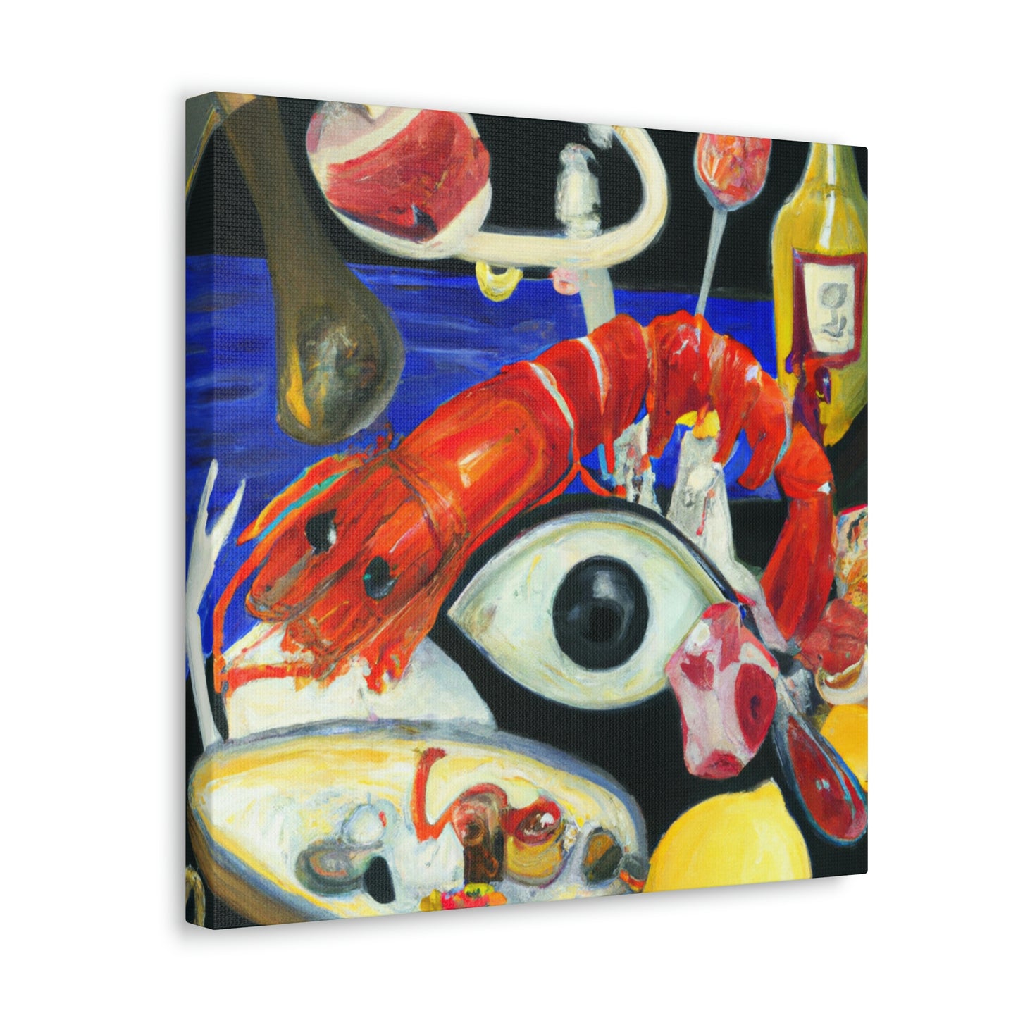 Seafood Dreamscape. - Canvas