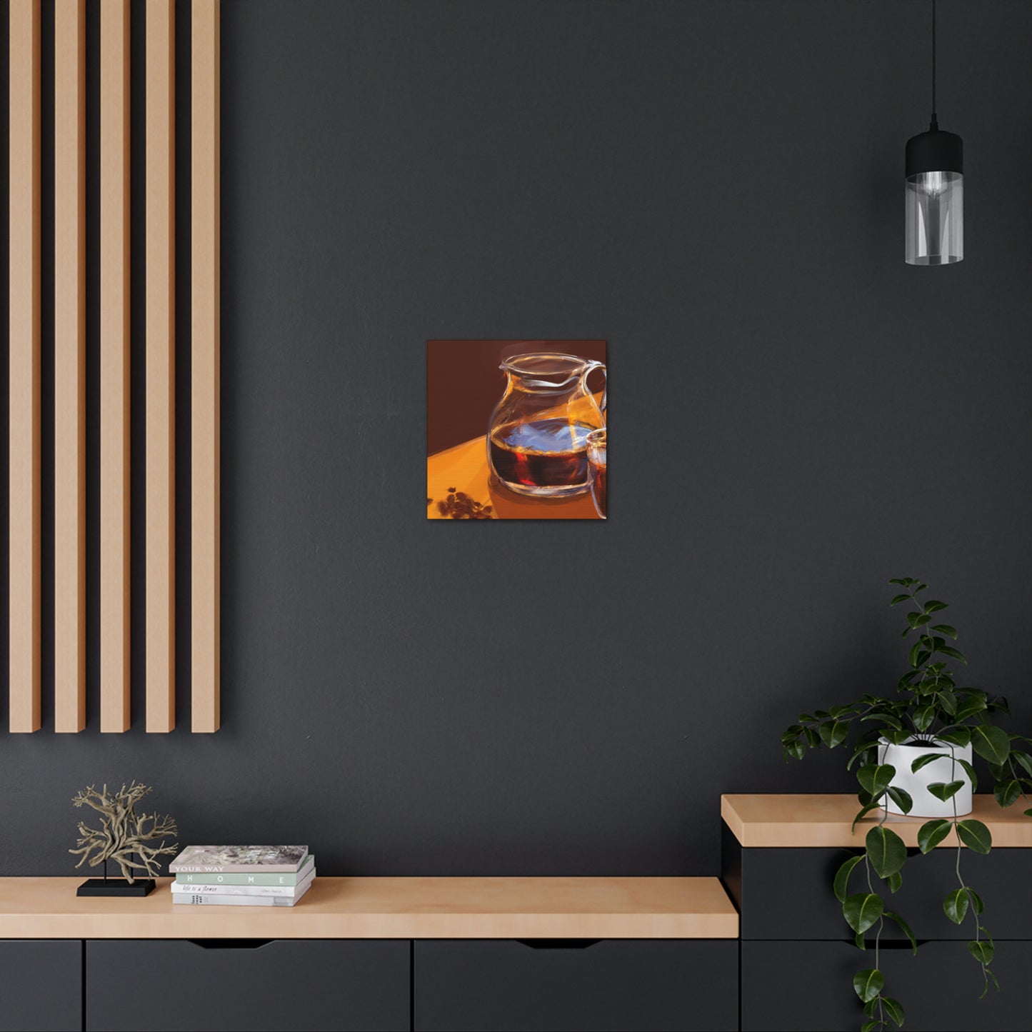 Coffee in Realism - Canvas