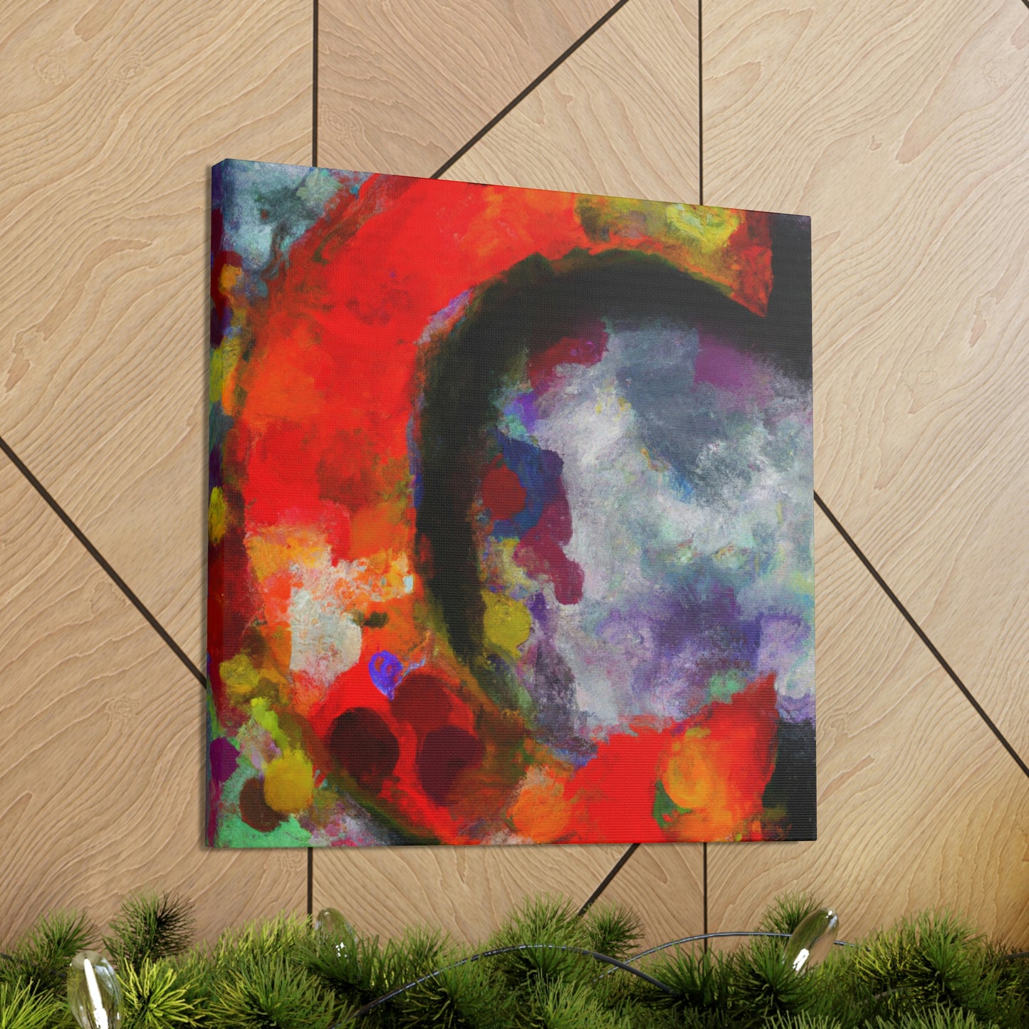 "Chromatic Modernist Patterns" - Canvas