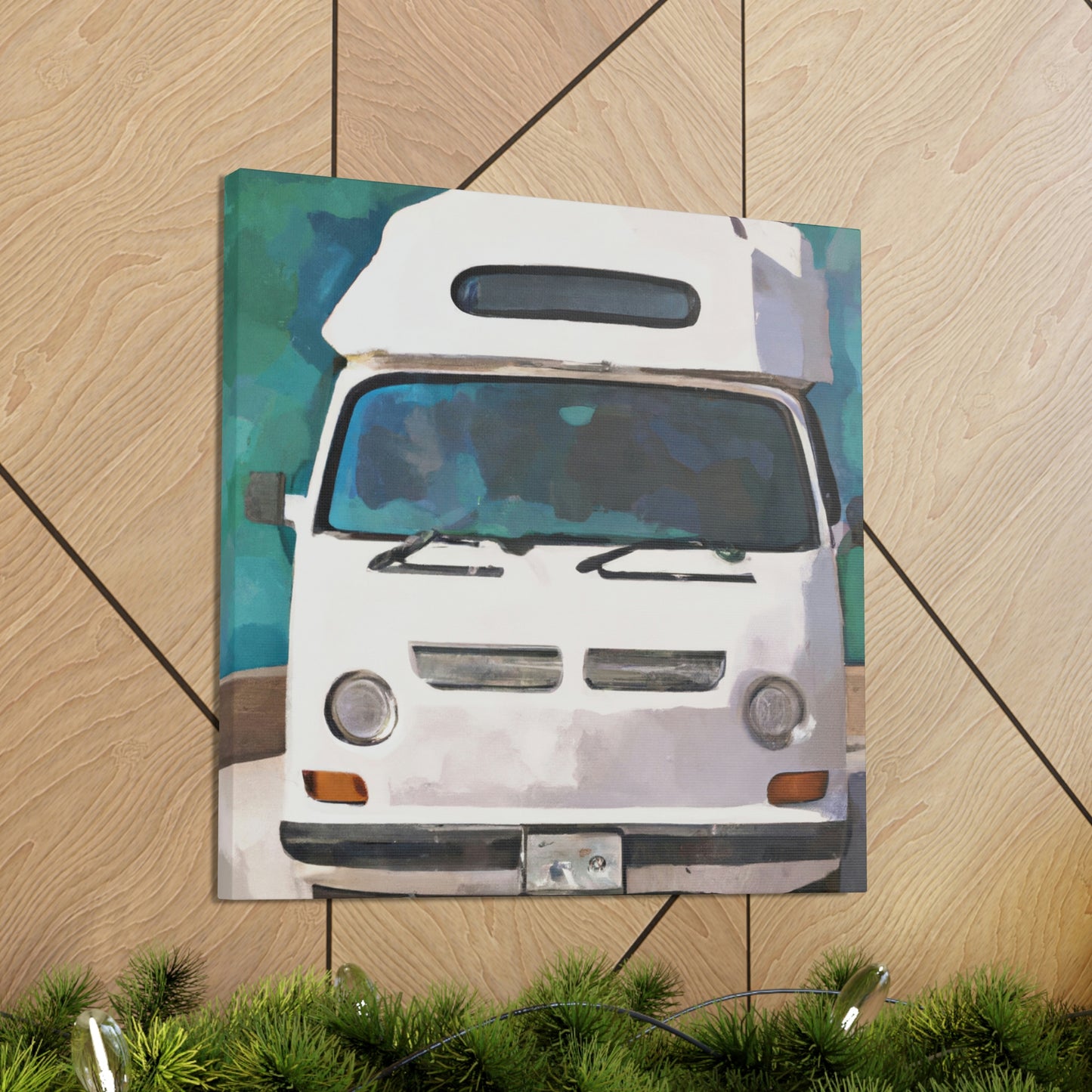 Camper Van Simplicity - Canvas