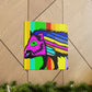 Wild Boar Pop Art - Canvas