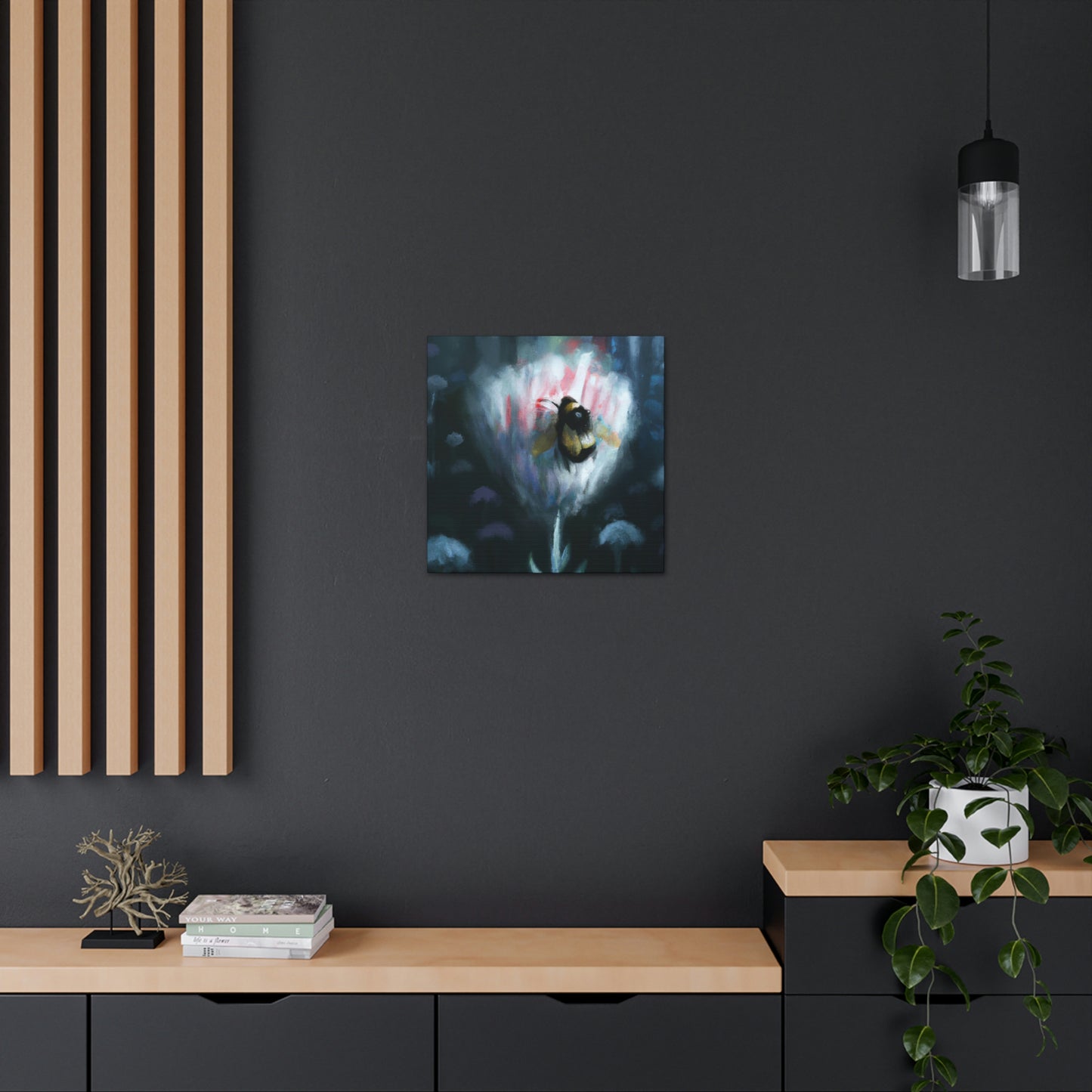 Bumblebee's Colorful Dance - Canvas