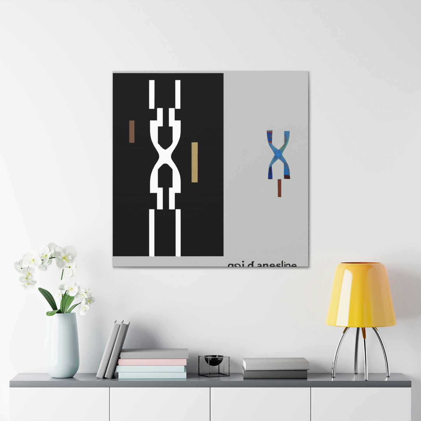 "Gene Splicing Symphony" - Canvas