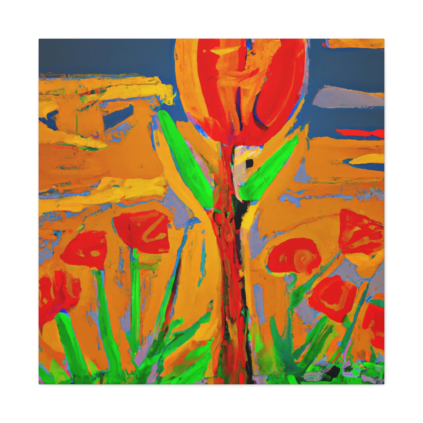 Tulip of Expressionism - Canvas