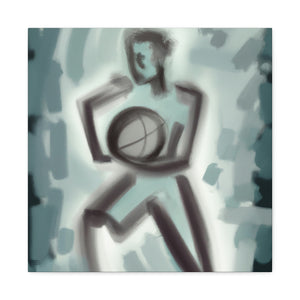 "Basketball: Expressionism Dream" - Canvas