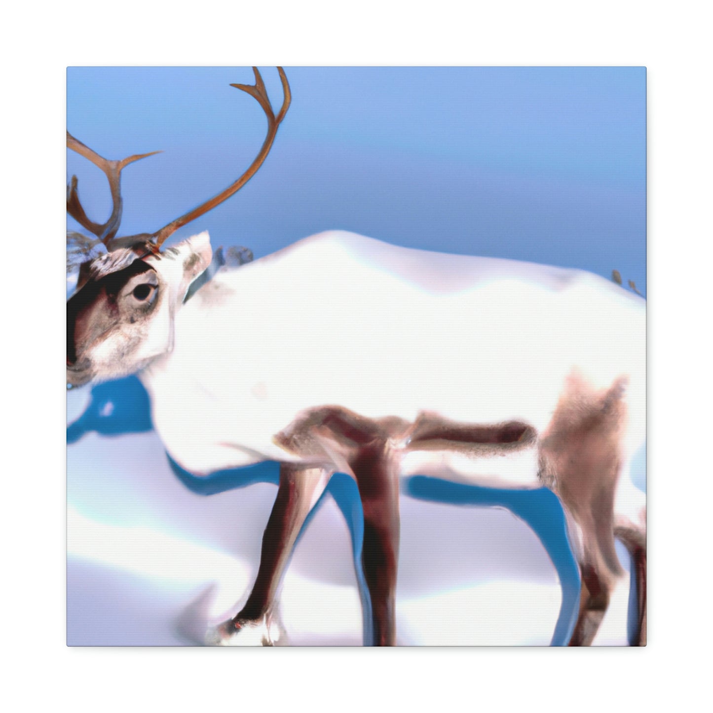 Reindeer Winter Magic - Canvas