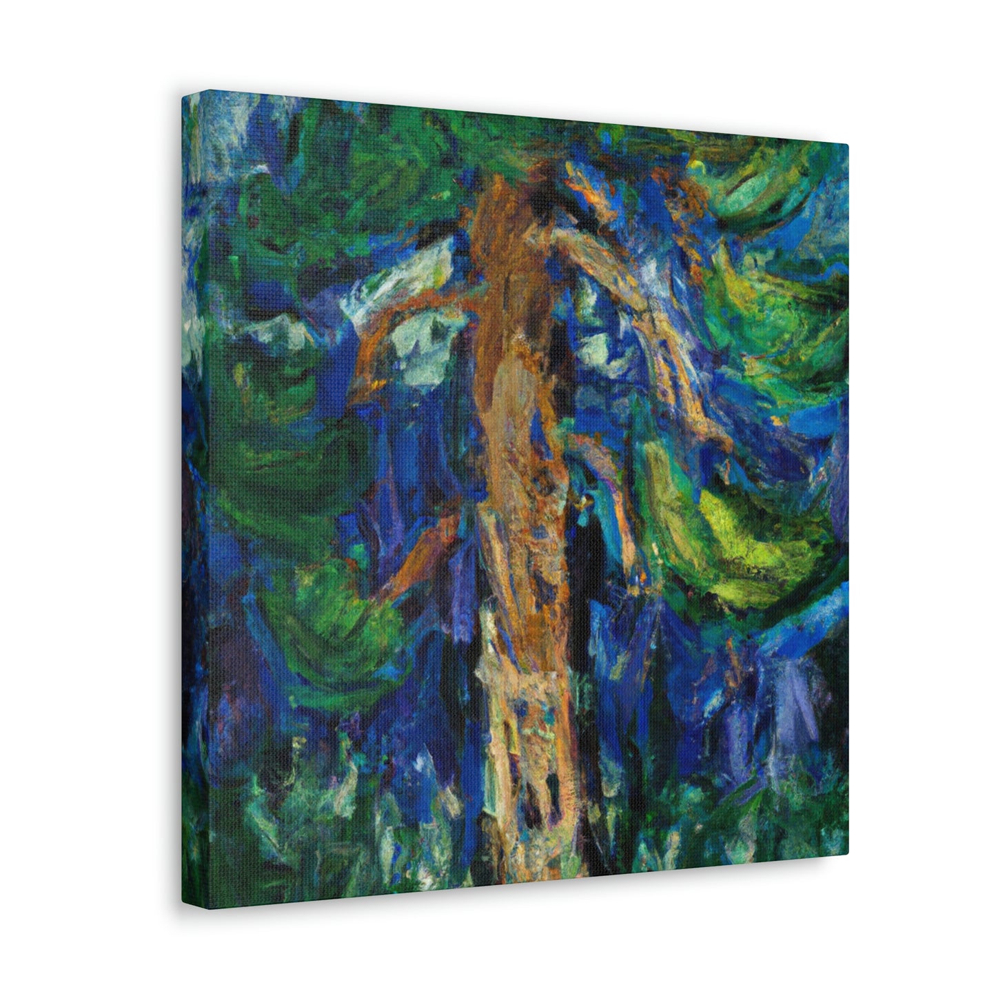 "Pine Tree Lyrical Magic" - Canvas