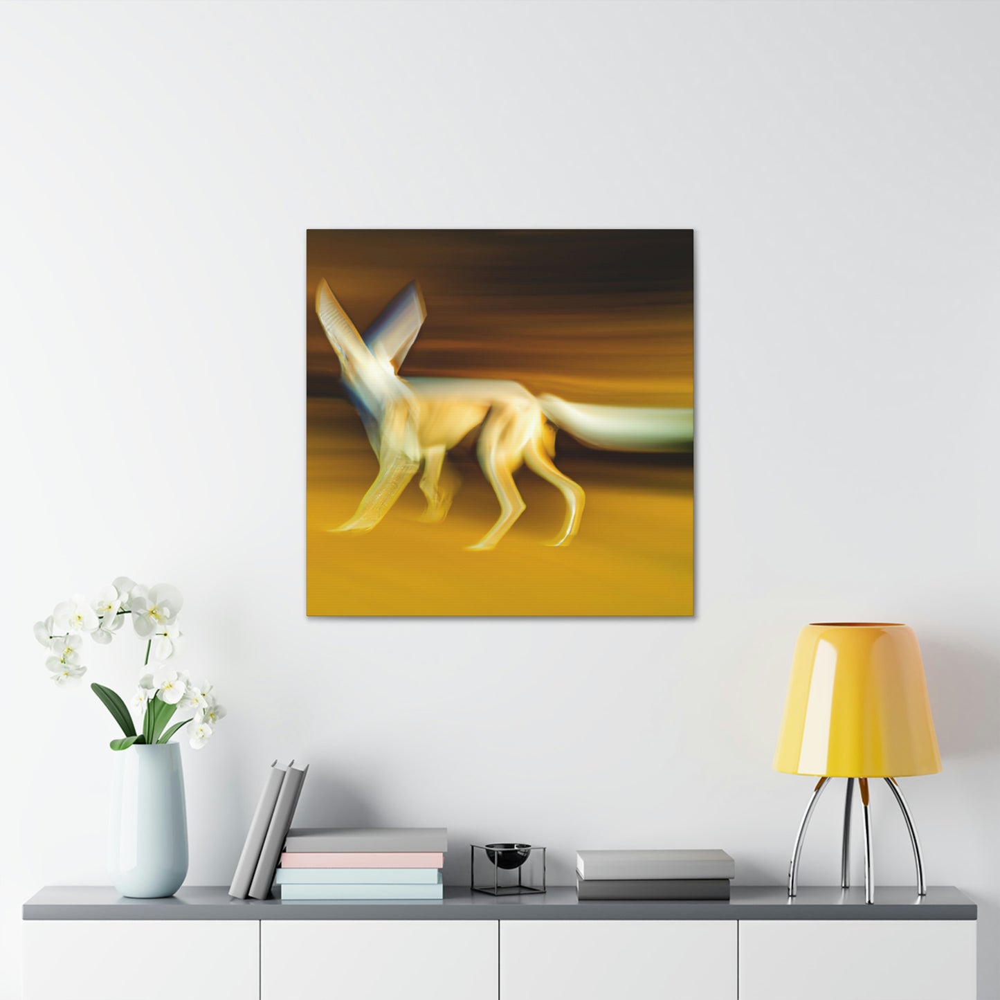 Fennec Fox Luxurious Glamour - Canvas