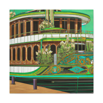 "1920s Pontoon Regatta" - Canvas