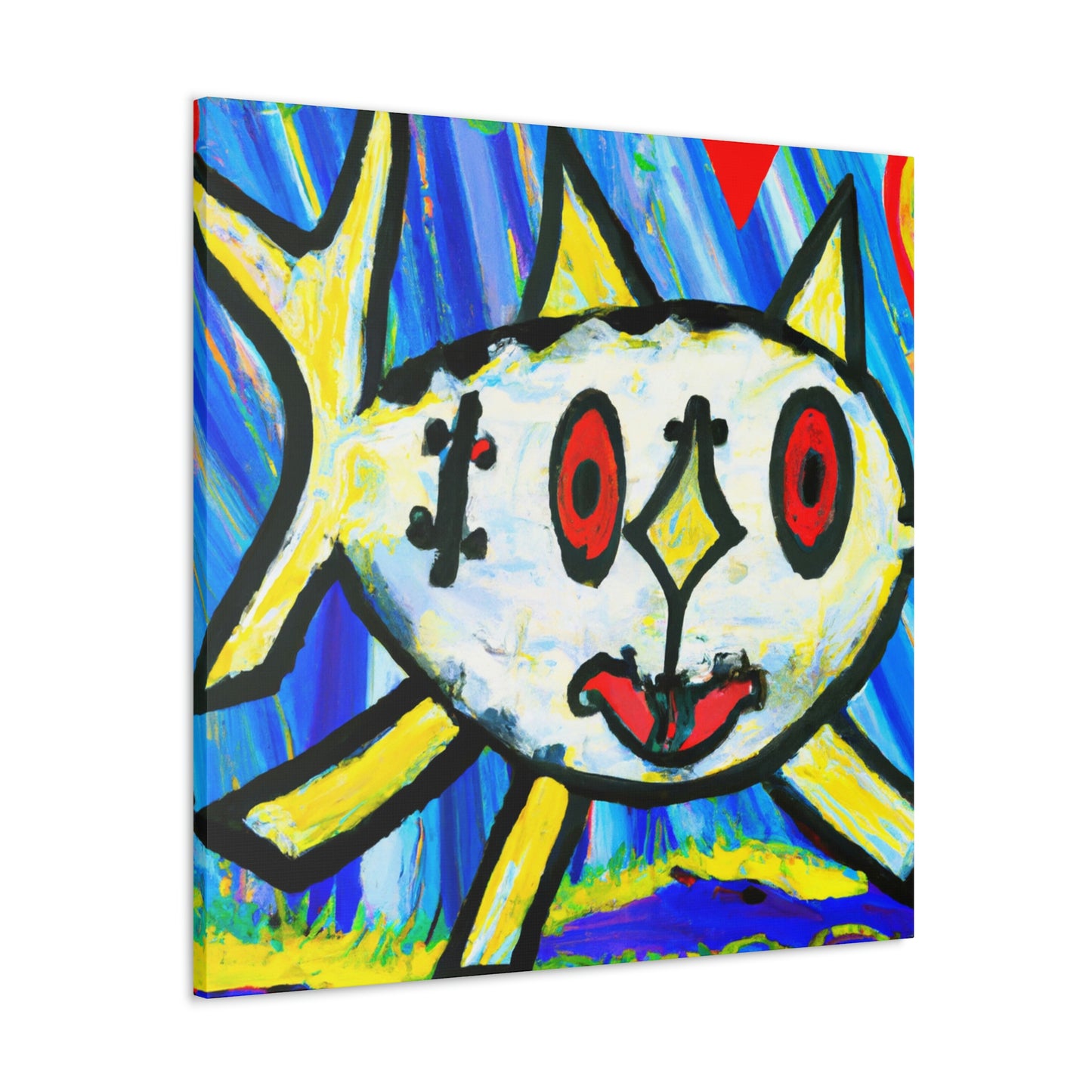 "Corydoras Catfish Expressionism" - Canvas