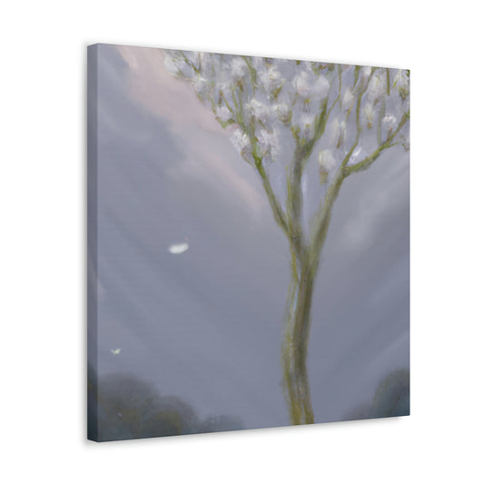 "Magnolia's Mystic Bloom" - Canvas