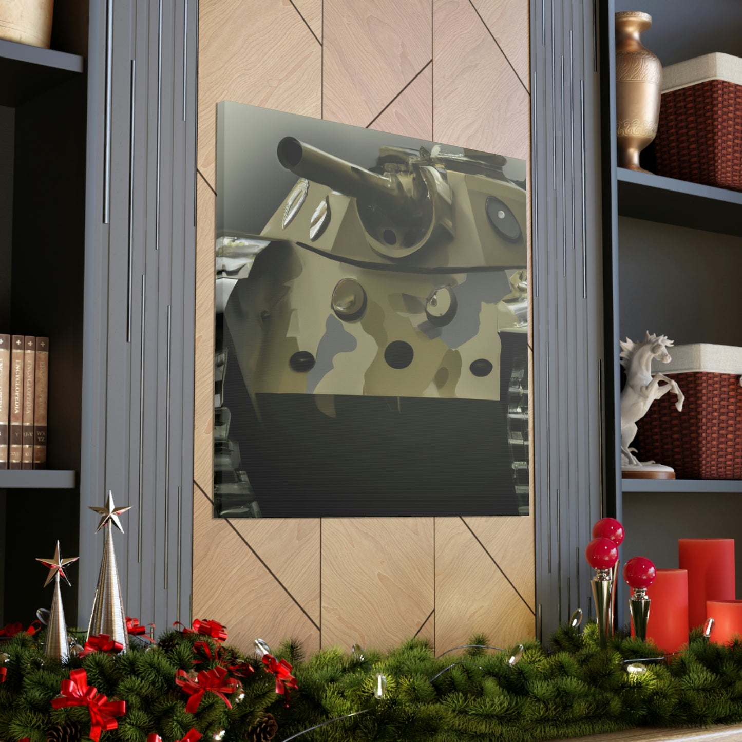 Tank at War-Time - Canvas