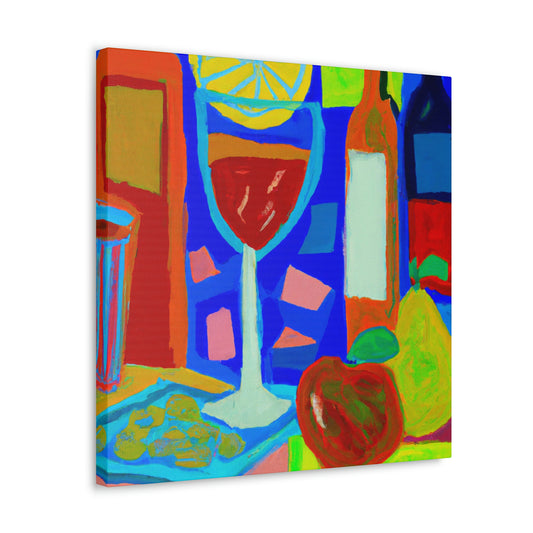 Tropical Drinks Fauvism - Canvas