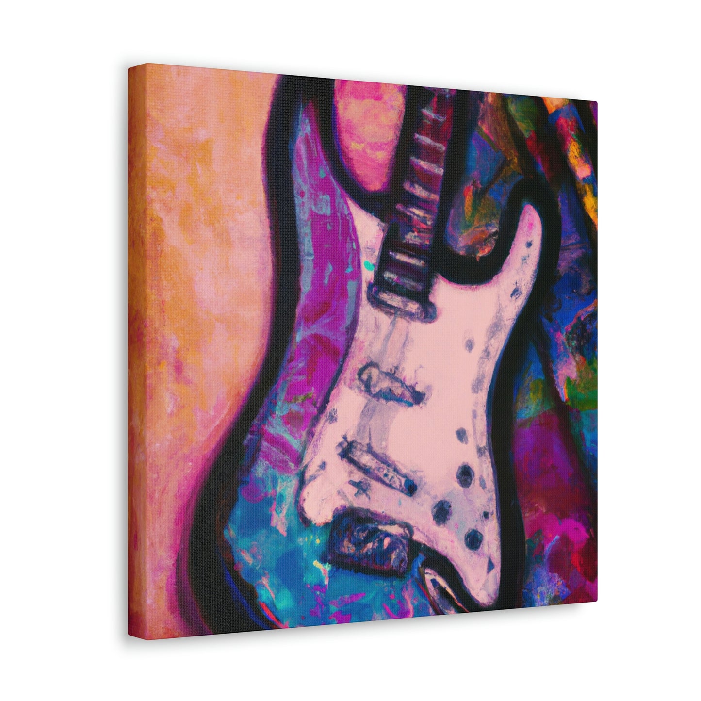 Fender in Abstract Form - Canvas