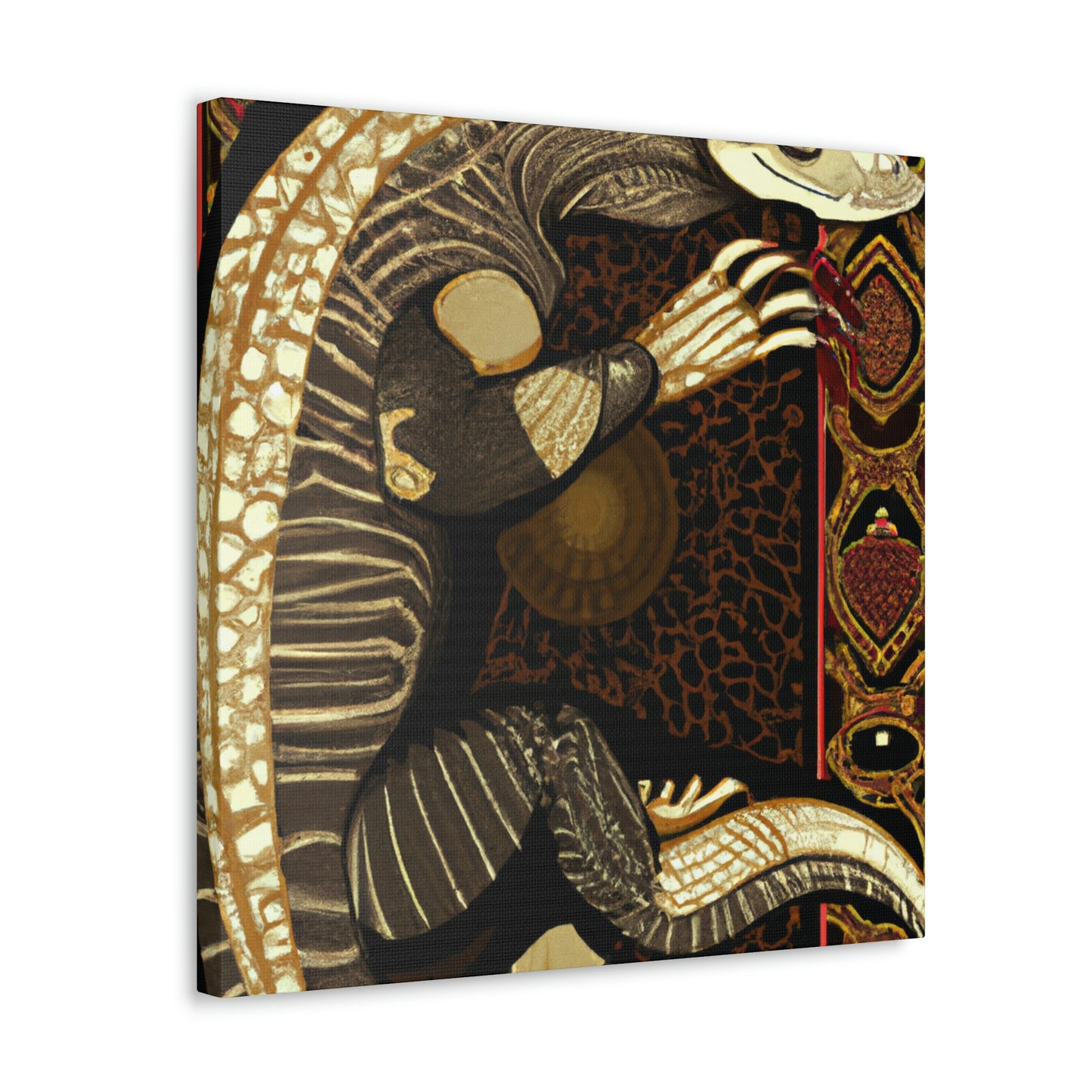 Komodo Dragon Splendor - Canvas