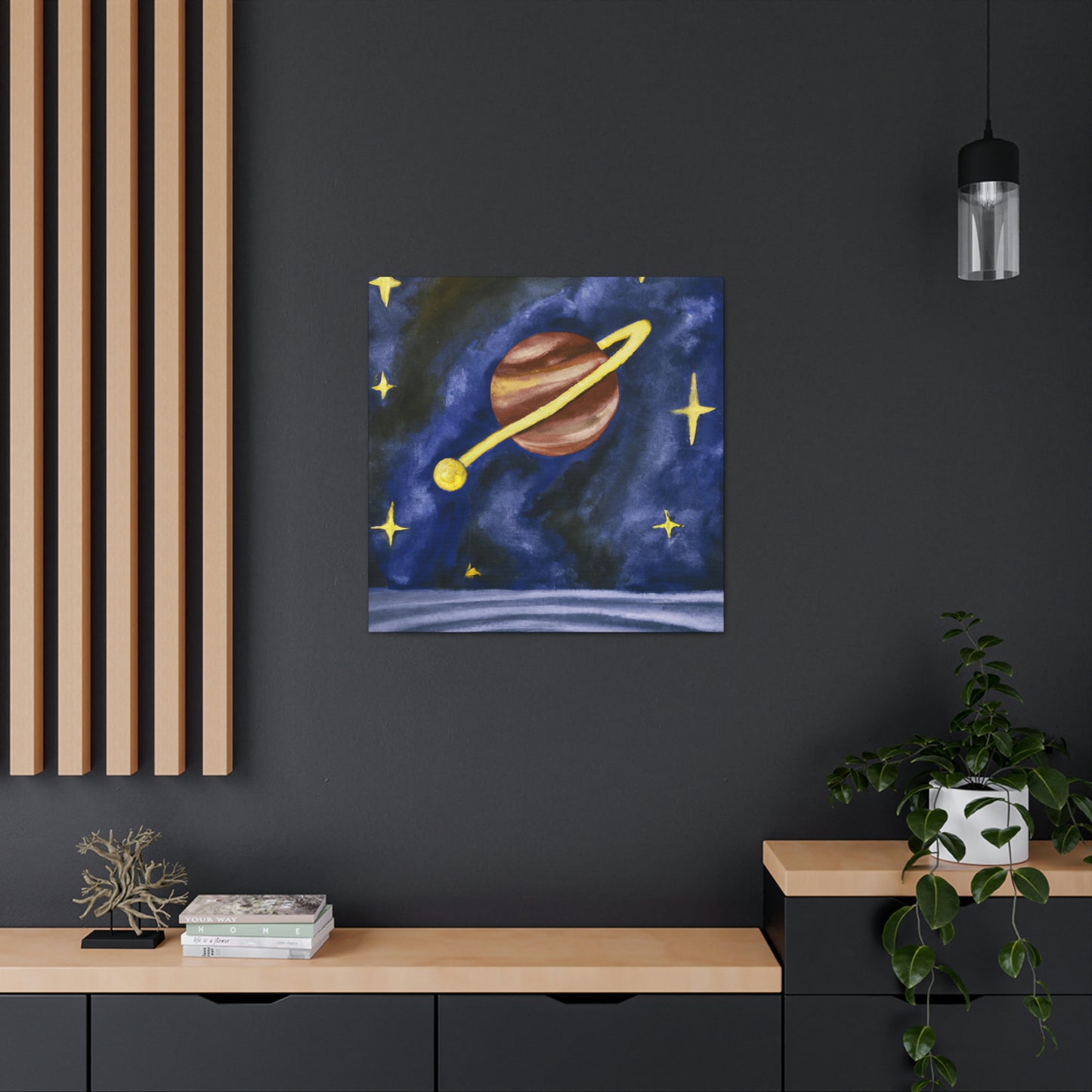 Jupiter's Celestial Majesty - Canvas