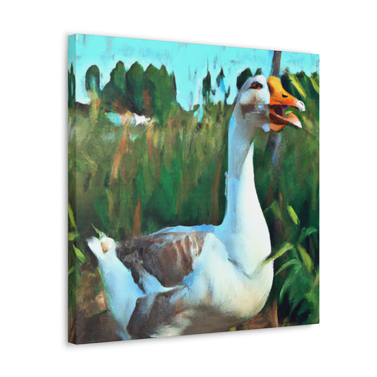 Goose in Flight Dream - Canvas