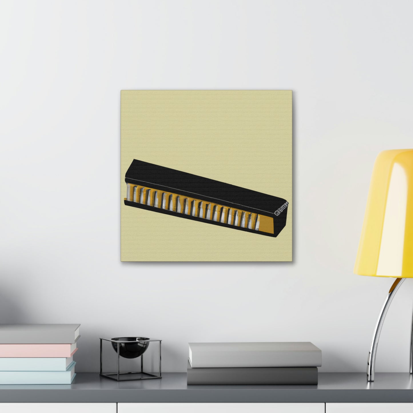 Harmonica: Minimalism - Canvas