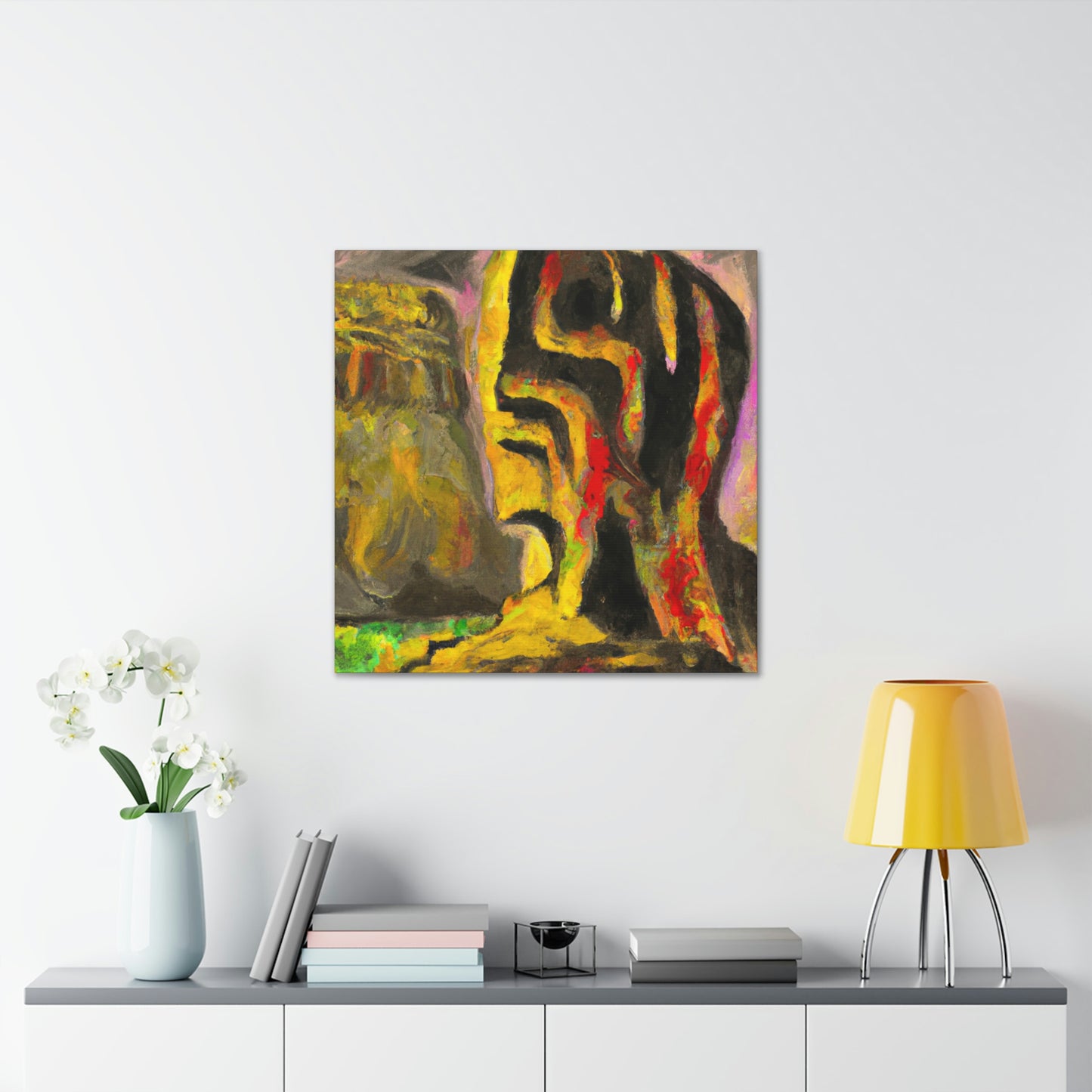 "Canyon of Emotional Colors" - Canvas