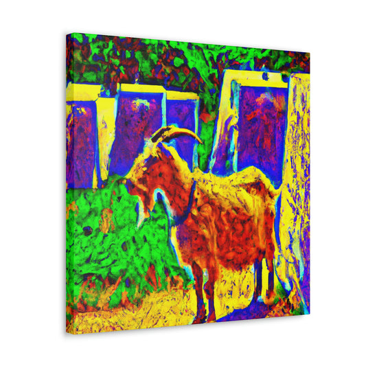 Goat Charisma Aweakening - Canvas