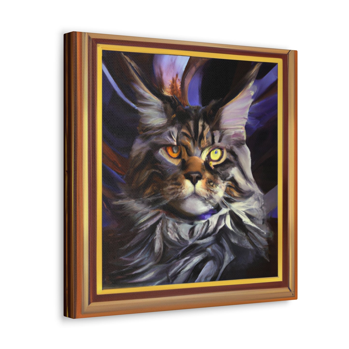 Creative Feline Splendor - Canvas