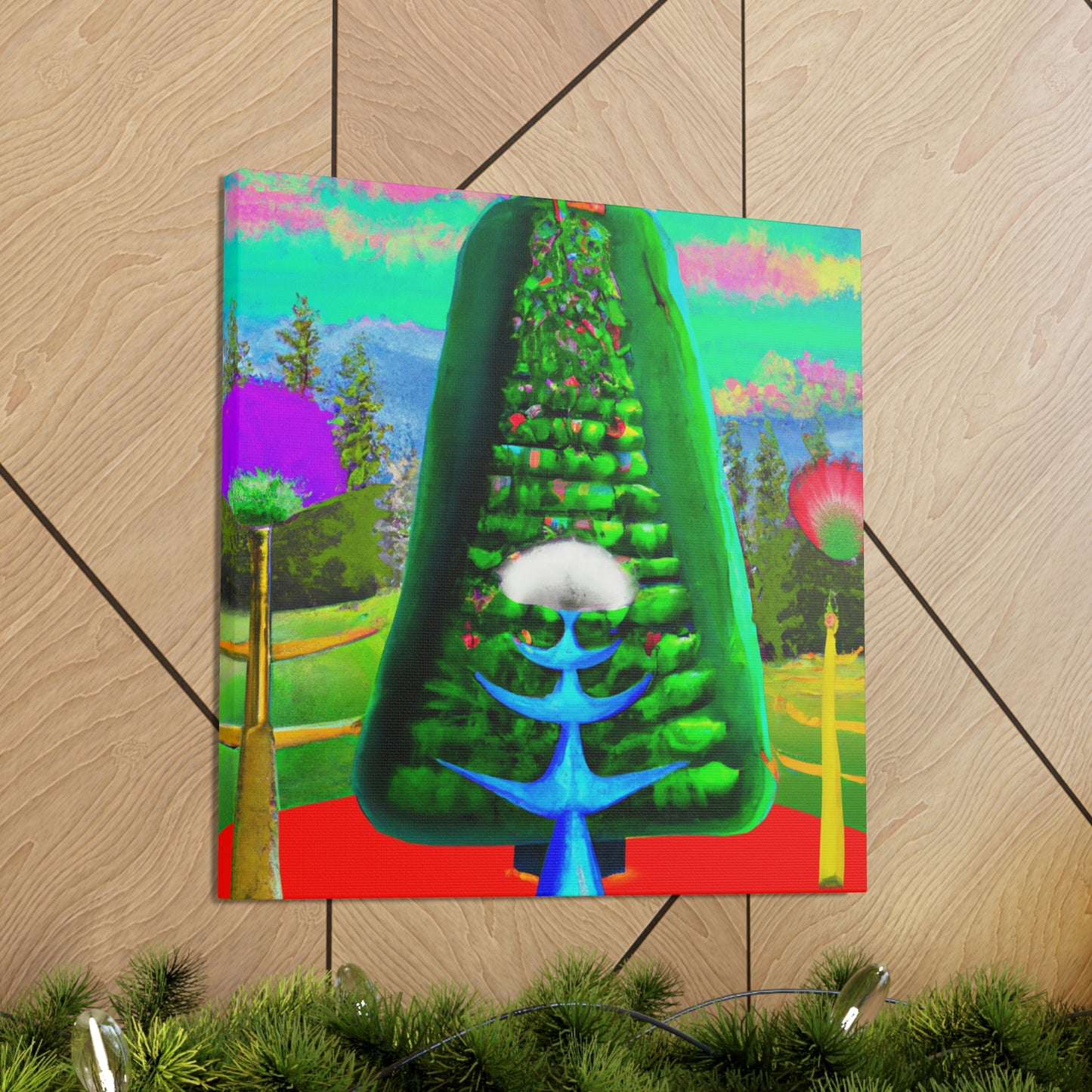 Douglas Fir Reflection - Canvas