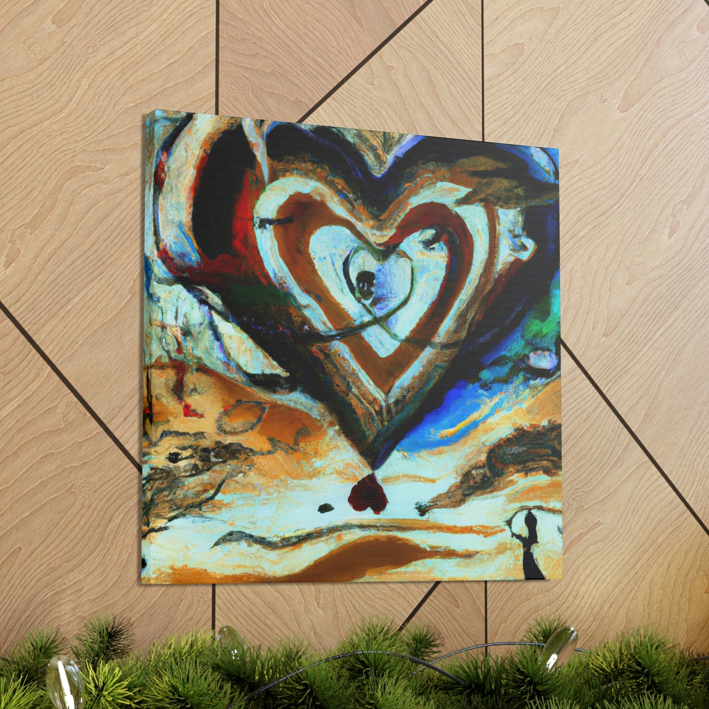 "Ode to the Heart - Canvas"