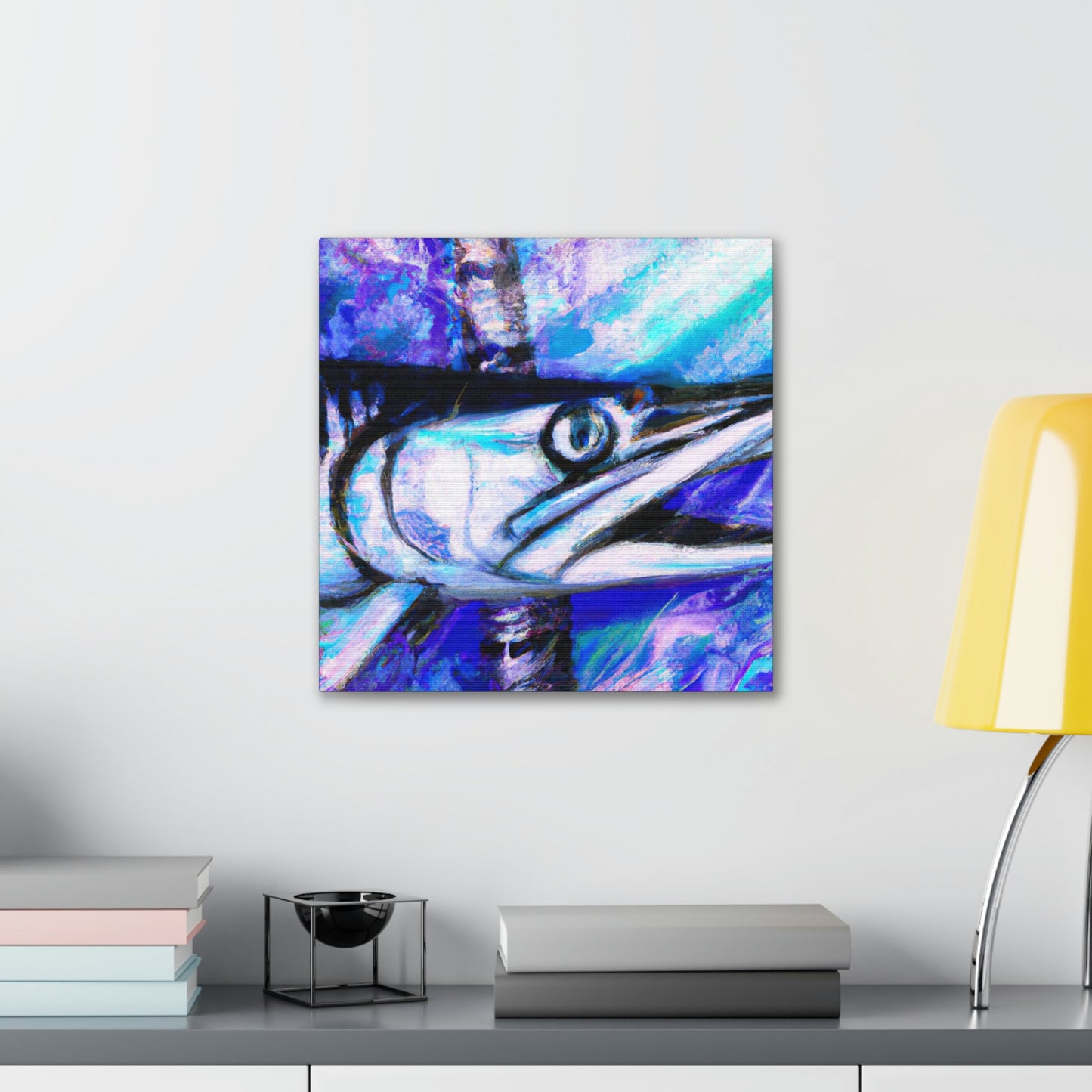 "Barracuda in Expressionism" - Canvas