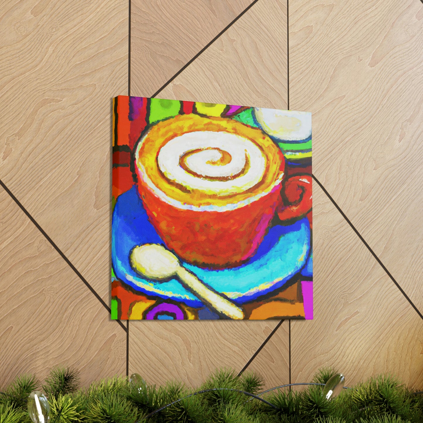 "Cappuchino in Fauvism." - Canvas