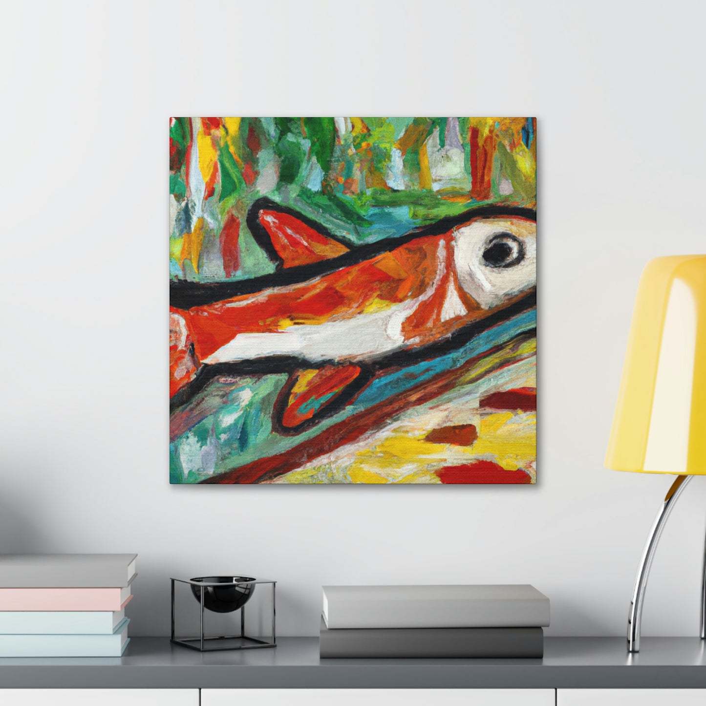 "Killifish Transcendence" - Canvas