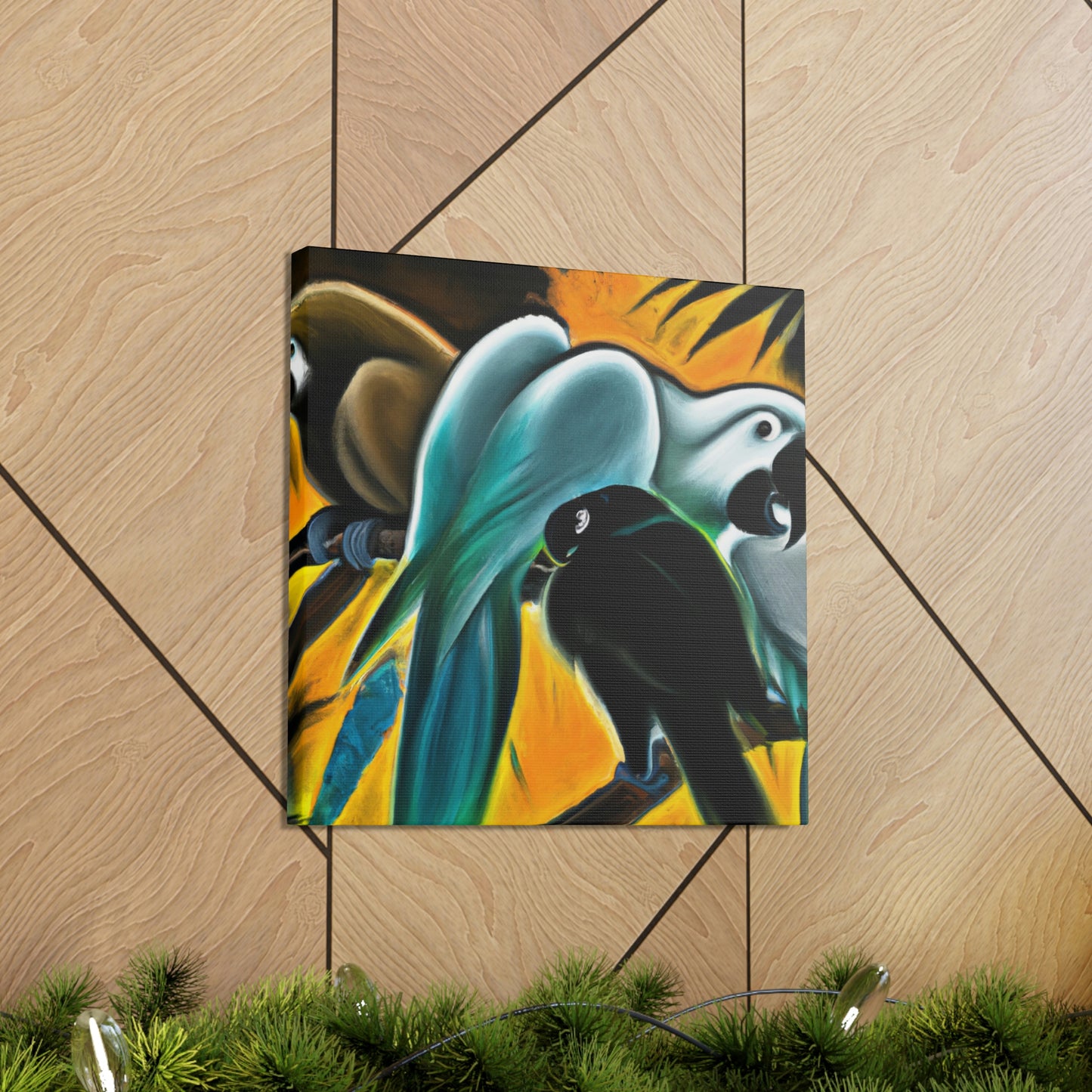 Macaw Mirage Surreal - Canvas