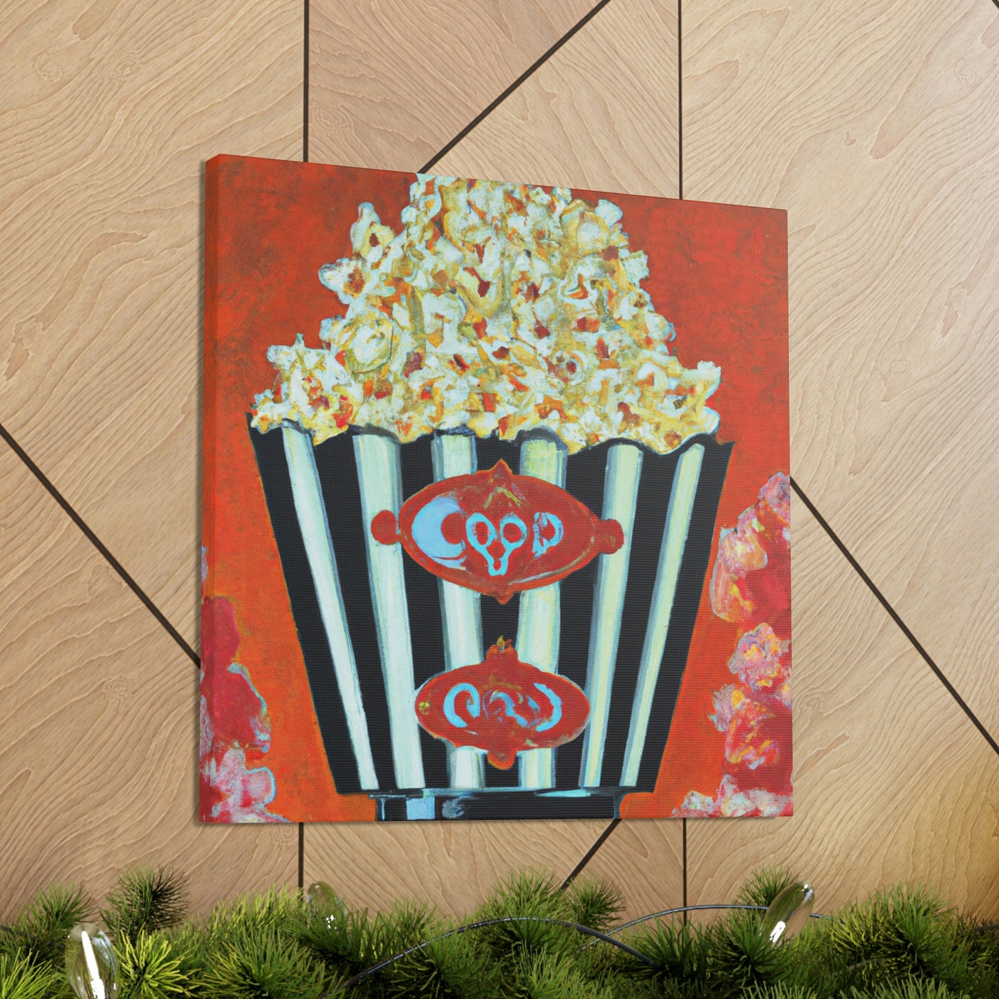 "Surreal Seas of Popcorn" - Canvas