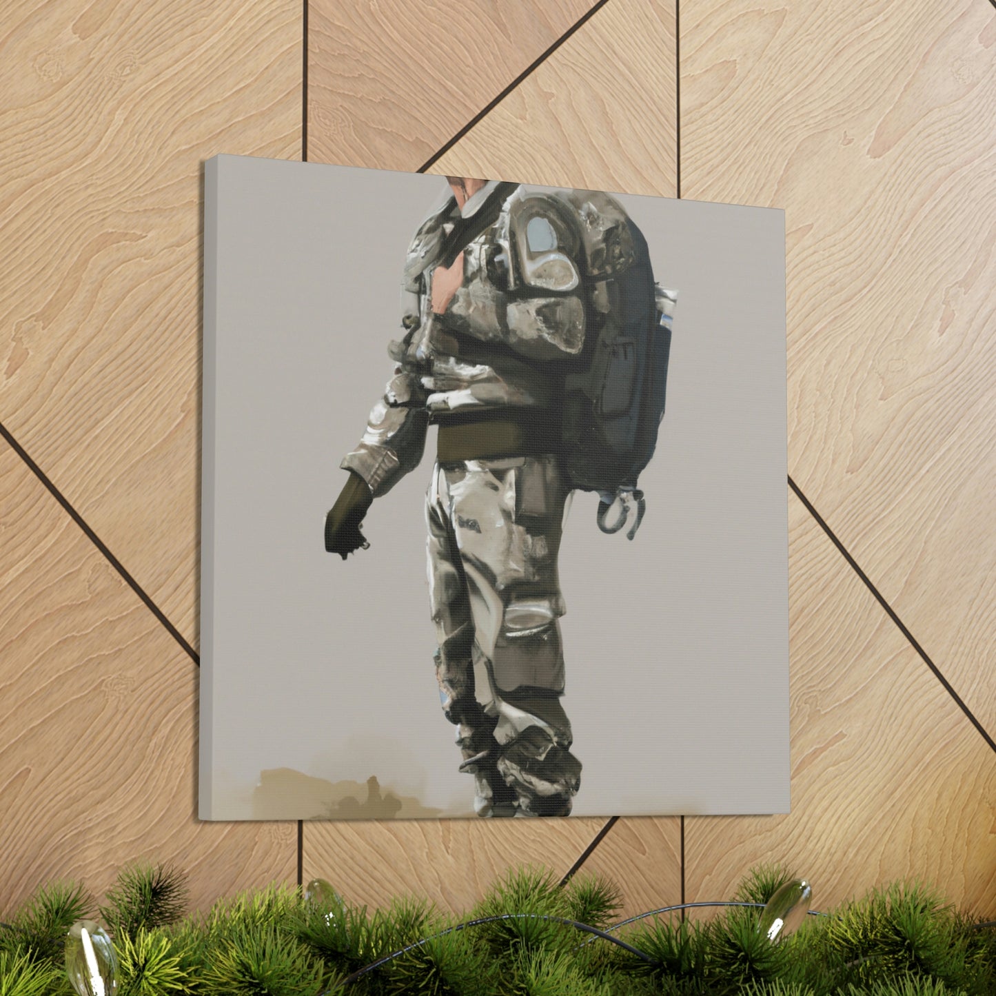 Combat Medic's Courage - Canvas