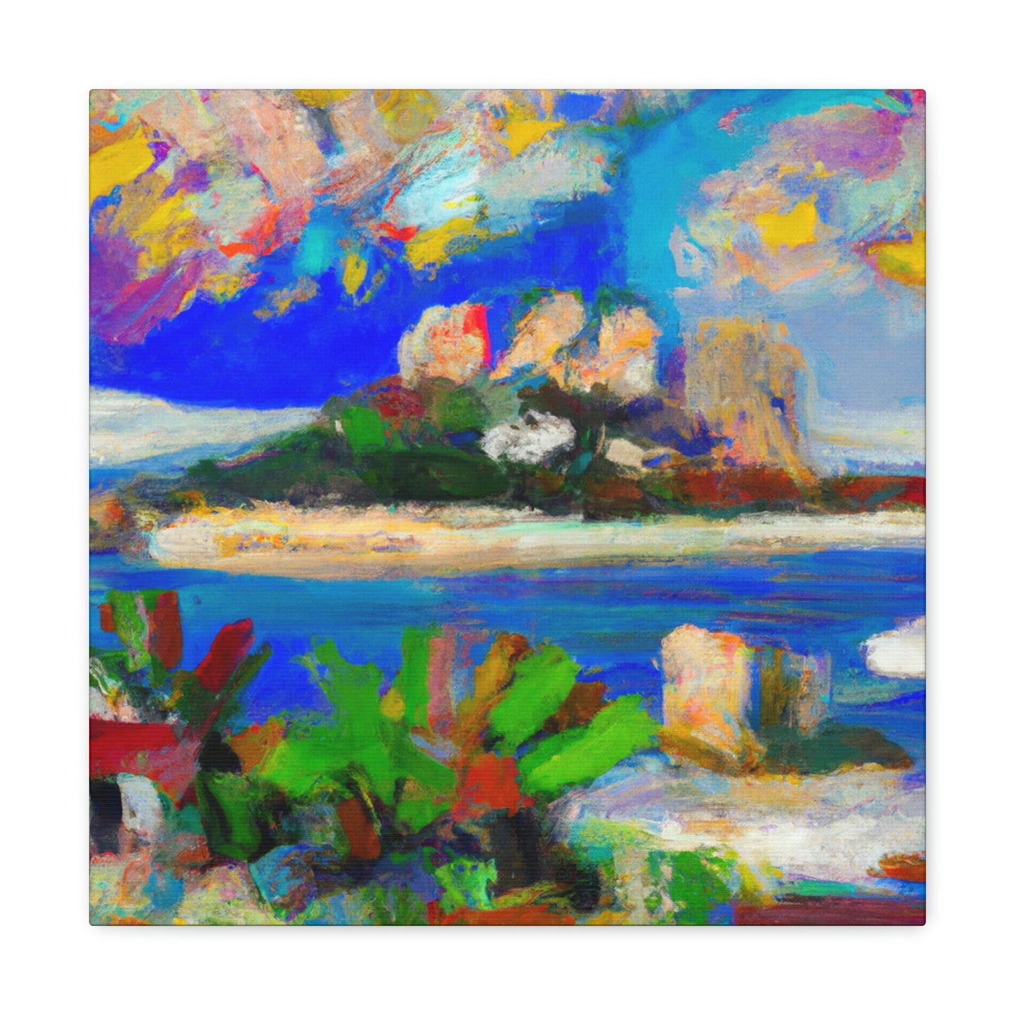 Island of Expressionism - Canvas