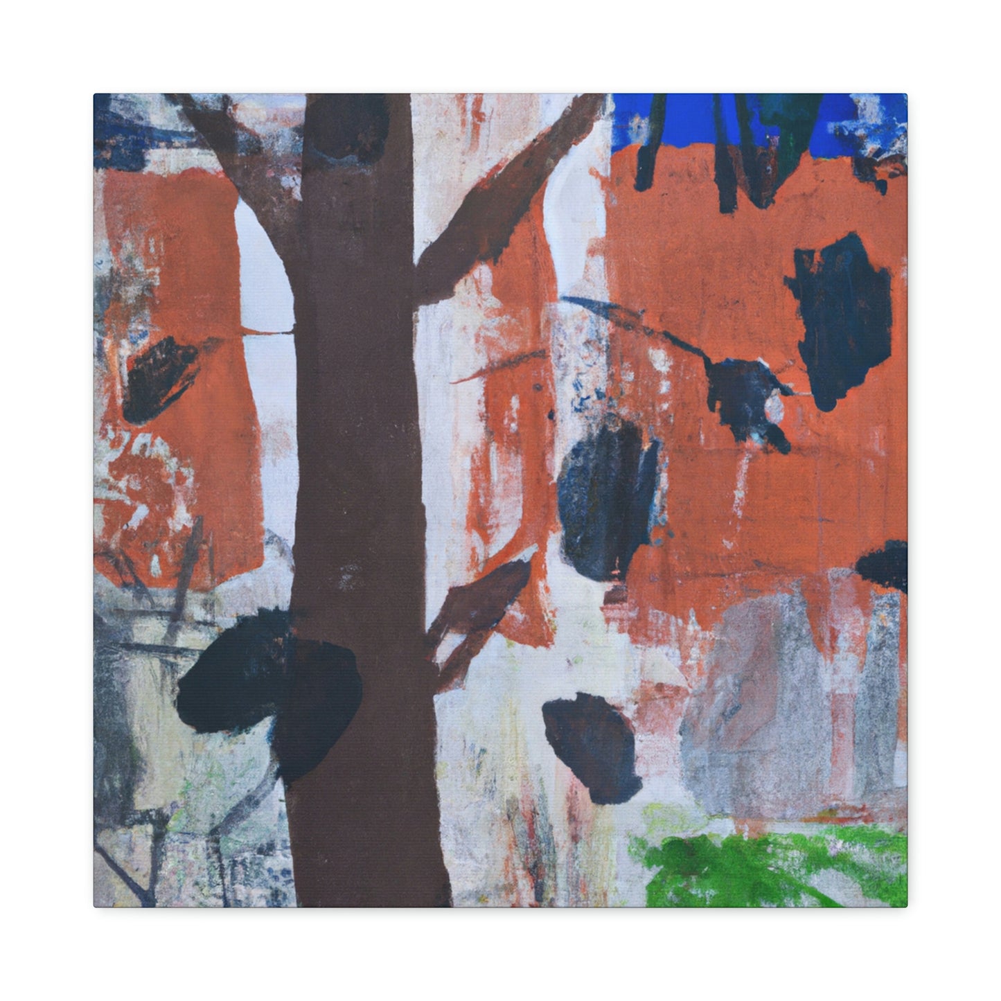 "Beech Tree Expressionism" - Canvas