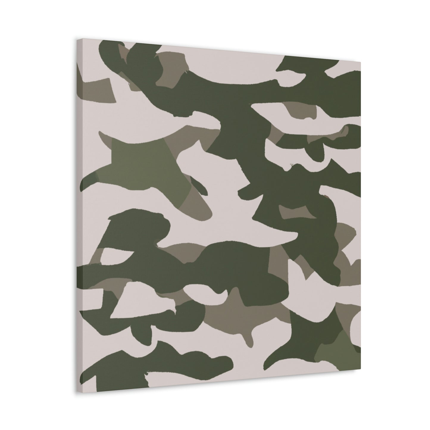 "Camouflage in Monochrome." - Canvas