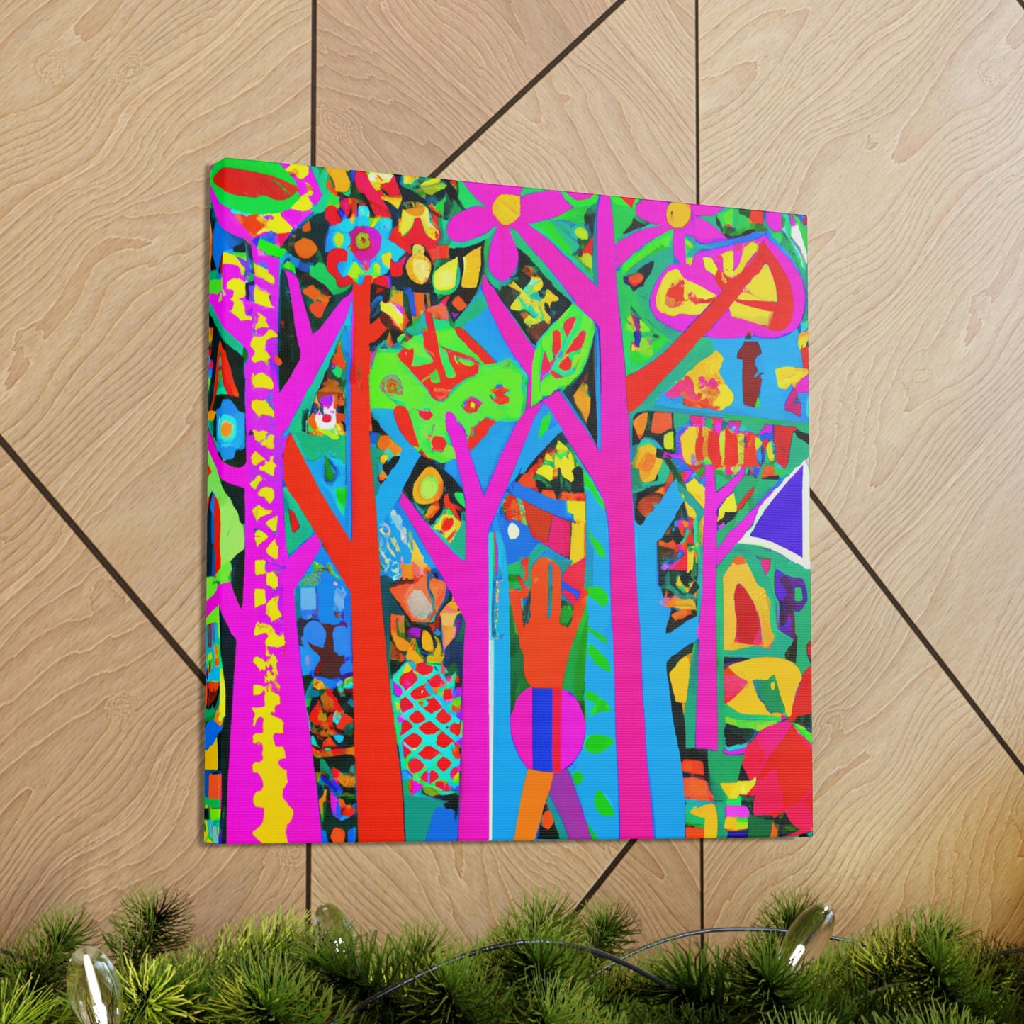 "Redwood in Pop Art" - Canvas