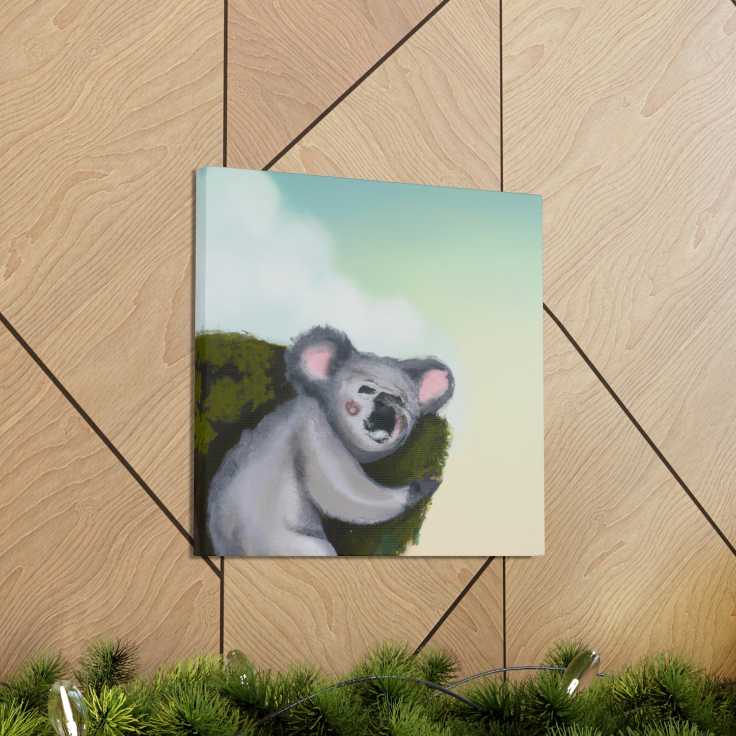 "Koalas in the Sunset" - Canvas