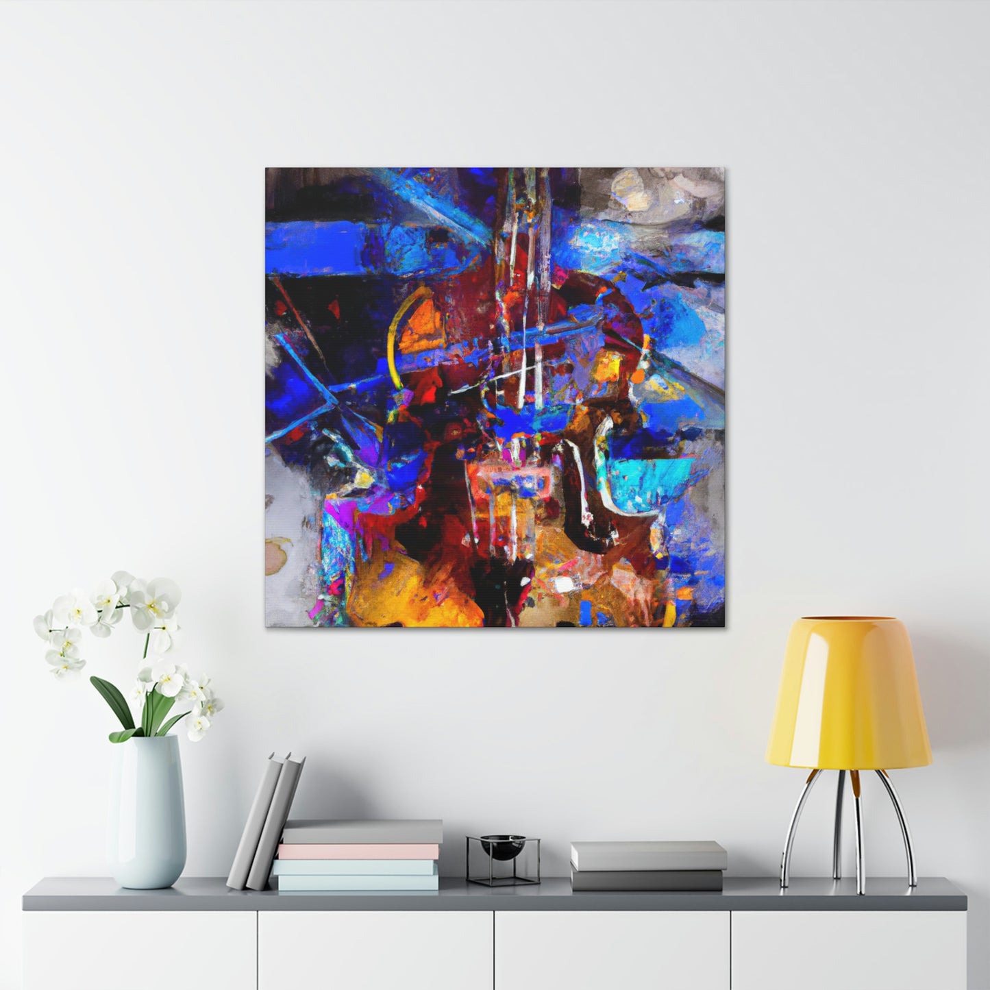 Violin of Expressionism - Canvas