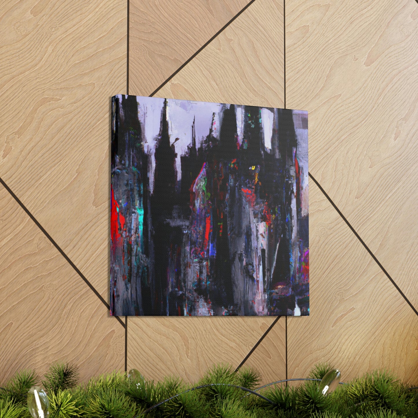 "Gothic Abstract Expressionism" - Canvas