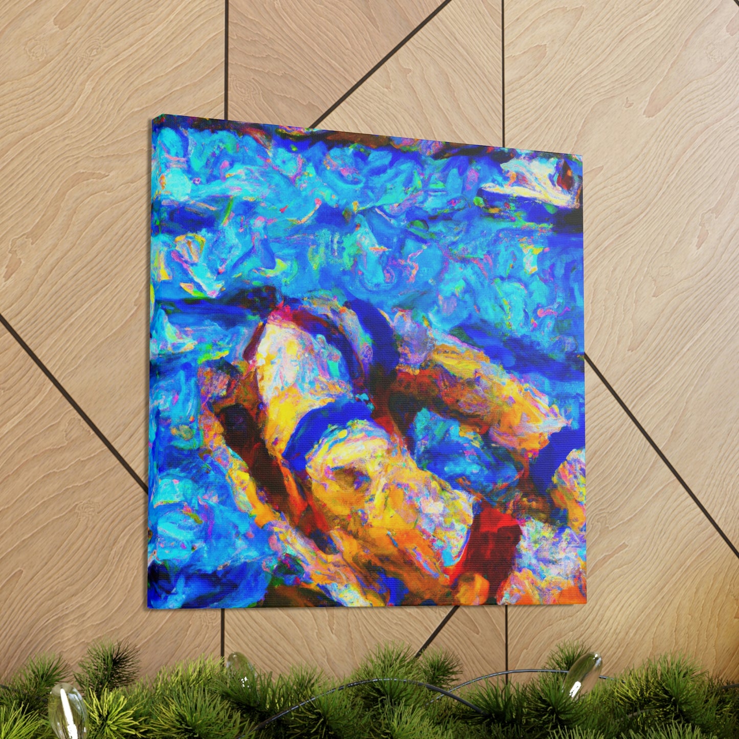 "Life Raft Adrift" - Canvas