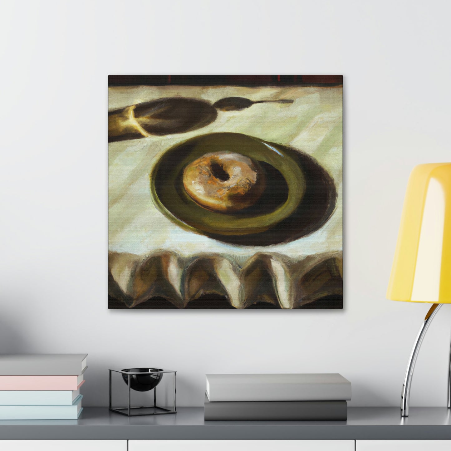 A Sweet Delightful Doughnut - Canvas