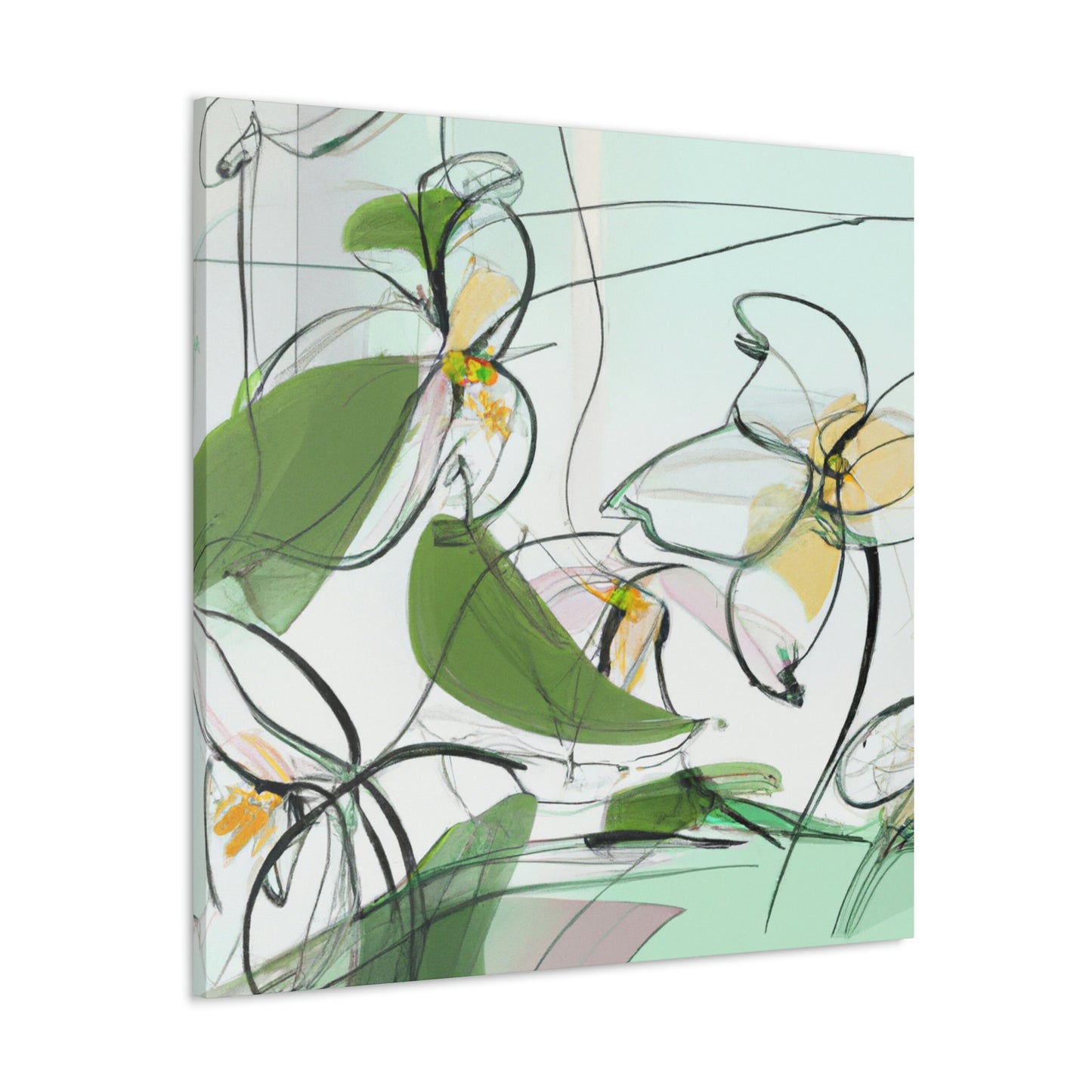 Jasmine in Art Deco - Canvas