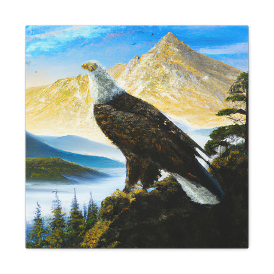 "Bald Eagle in Beauty" - Canvas