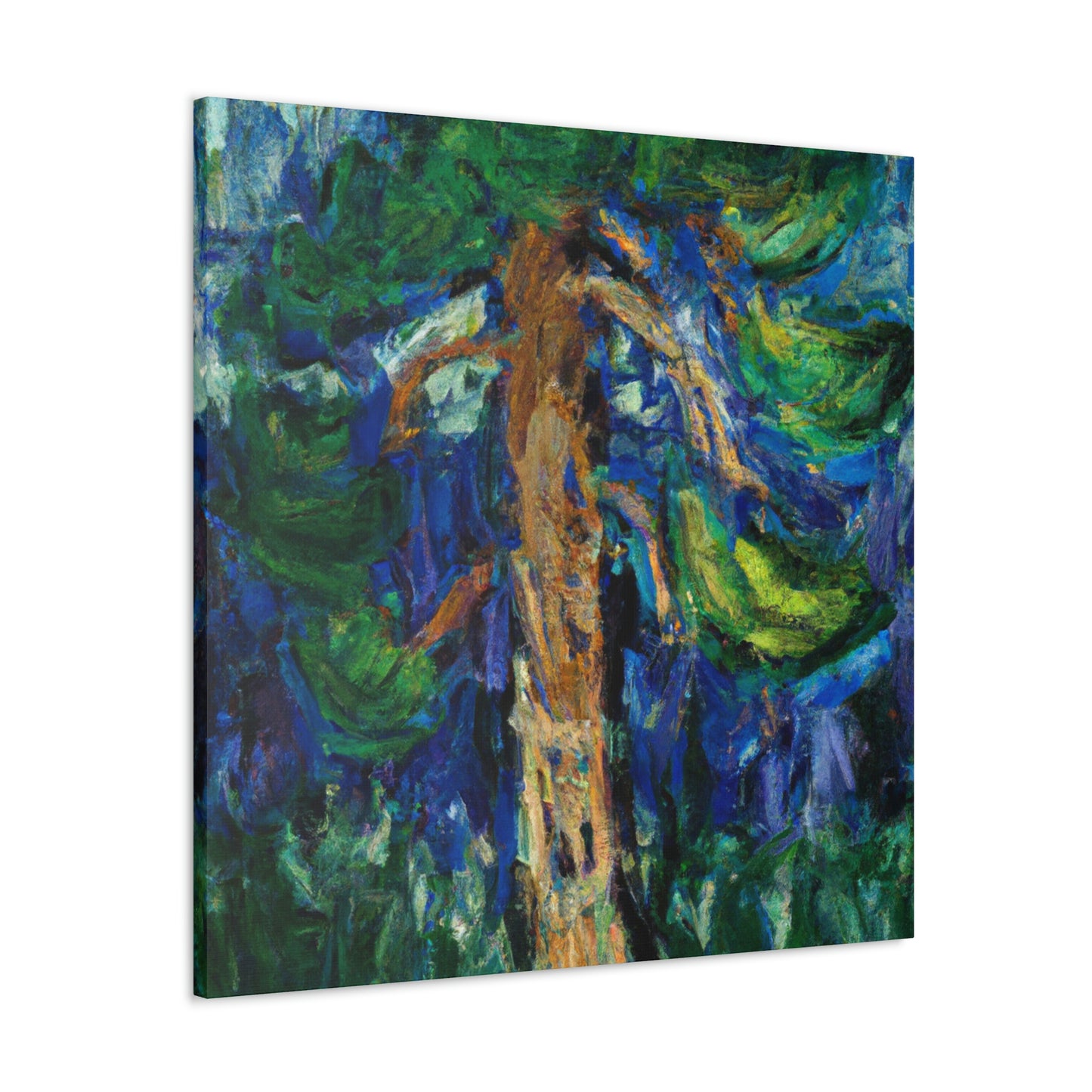 "Pine Tree Lyrical Magic" - Canvas