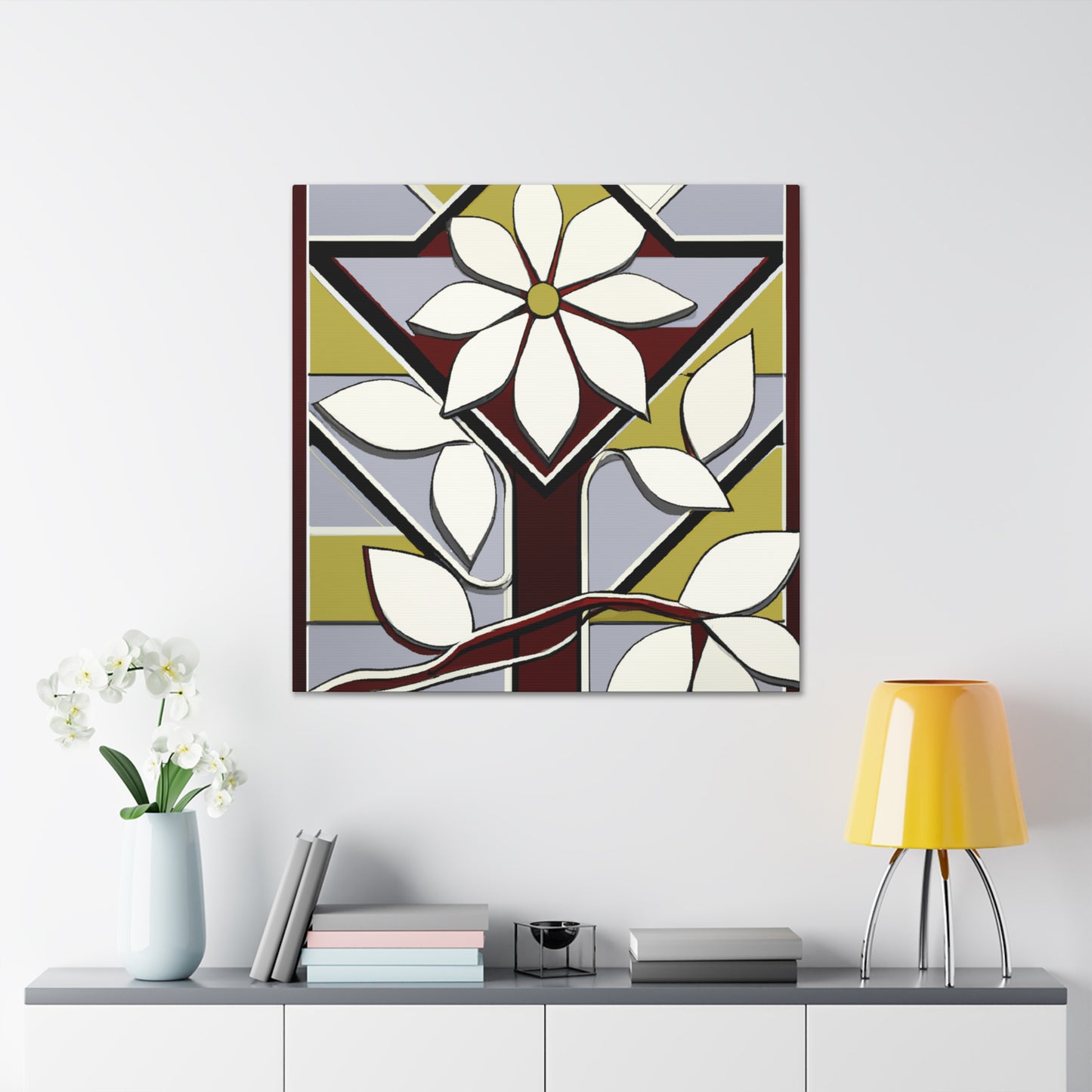 "Glittering Dogwood Splendor" - Canvas