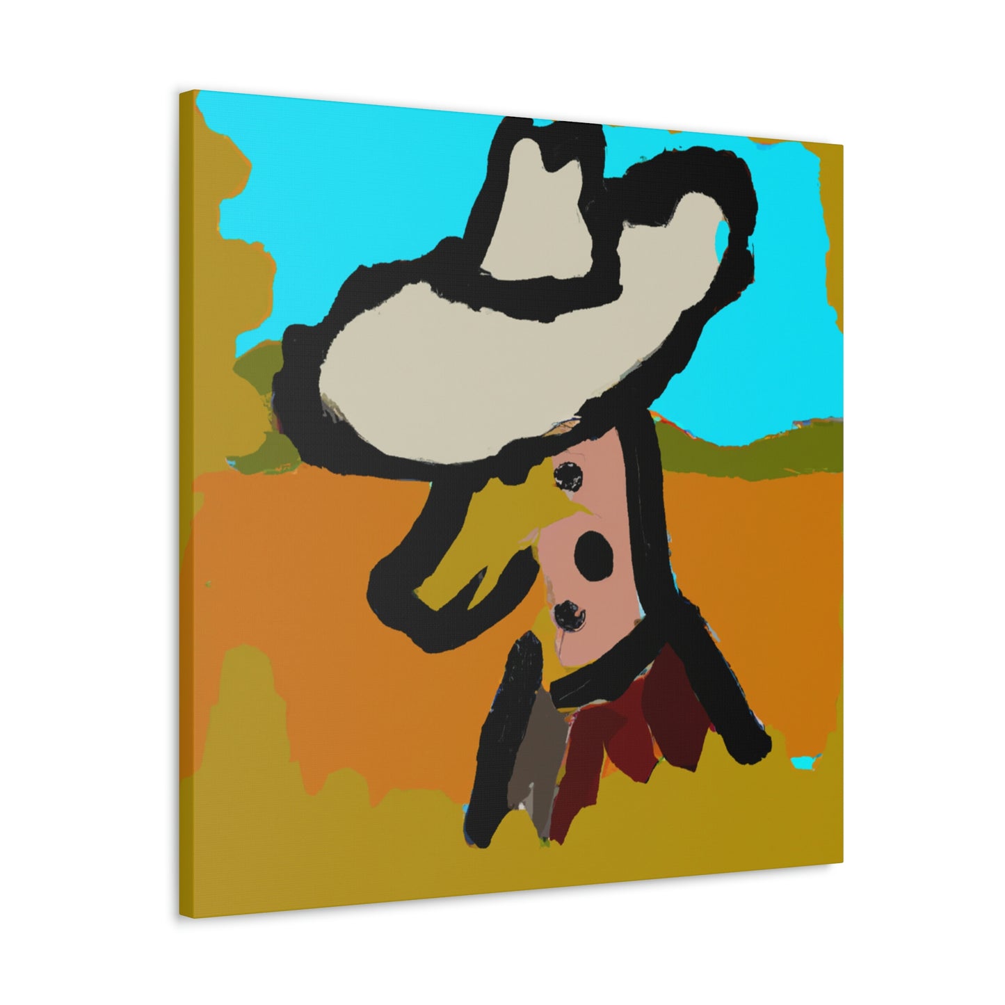 "Cowboy Western Concept” - Canvas